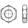 DIN 439B (ISO 4035) Tuerca Hexagonal Baja Acero / Sin Acabado 