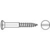 DIN 95 Tornillo Para Madera Cabeza Abombada Con Ranura Acero Inoxidable A2