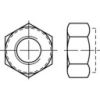 DIN 982 Tuerca Hexagonal de Seguridad Con Anillo de Nylon / Acero Zincado Pesado 6/8