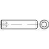 DIN 913 Tornillo Hexagonal de Sujección Con Punta Plana Acero / Sin Acabado 